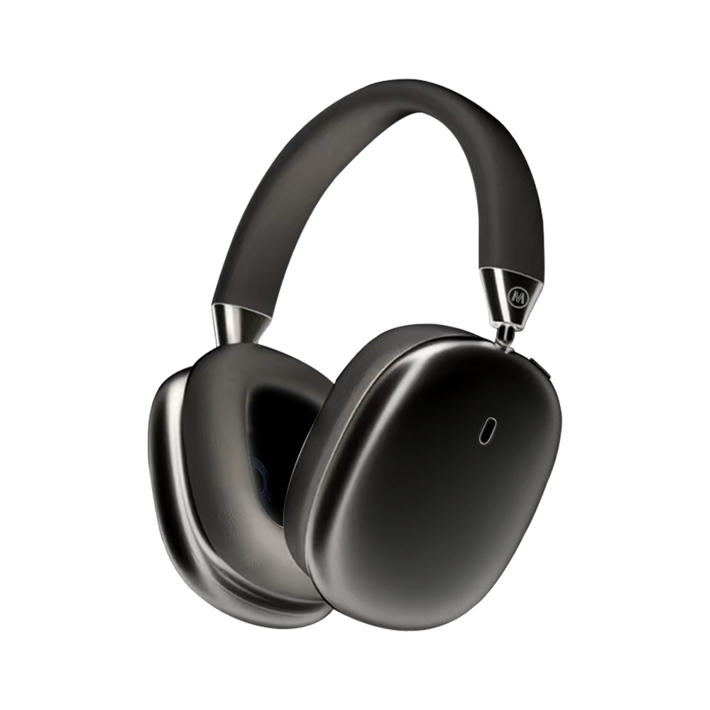 TEMU Ck21 Silver Over Ear Bluetooth Headphones, Sound Foldable Wireless Headset With Soft Memory Foam Earpads, , Long For Gaming Travel Work