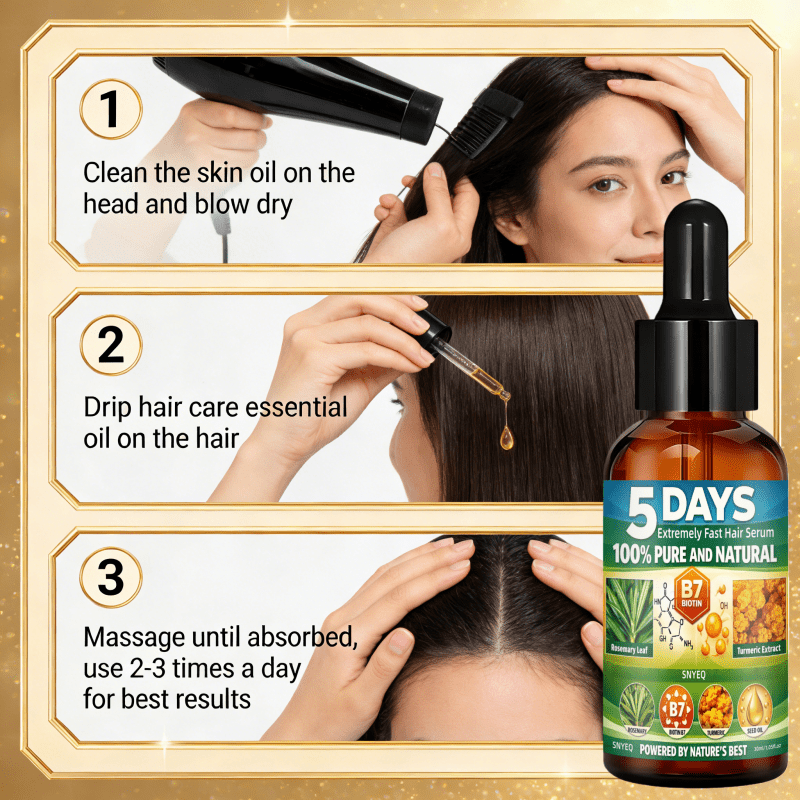 Super Quick Hair Serum, AND PURE, Strong Roots, Hydrate Roots And Activate, Easily Lift Thick Hair, Includes Turmeric, Biotin, Rosemary, And Onion Keratin, Strengthen Hair, Enhance Volume, Make Fine Hair Appear Fuller