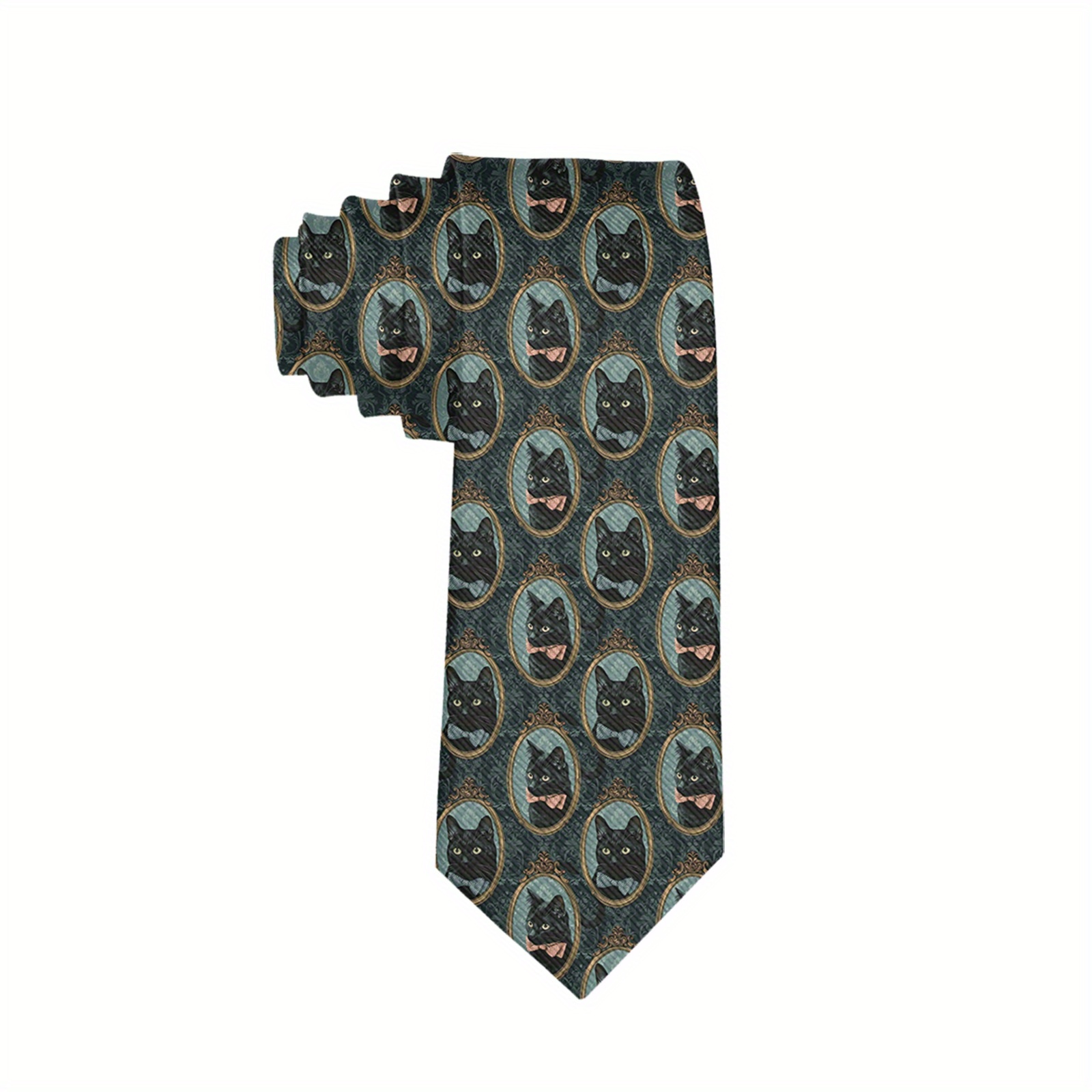 cat print tie