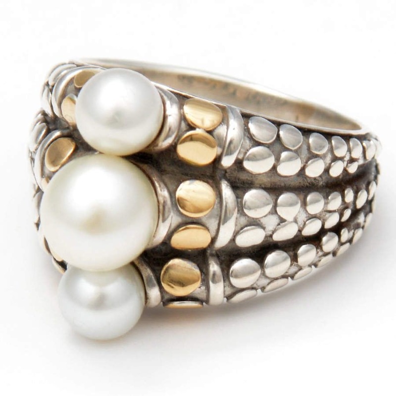 Women's Vintage Three-Layer Ring, Elegant Daily Accessory