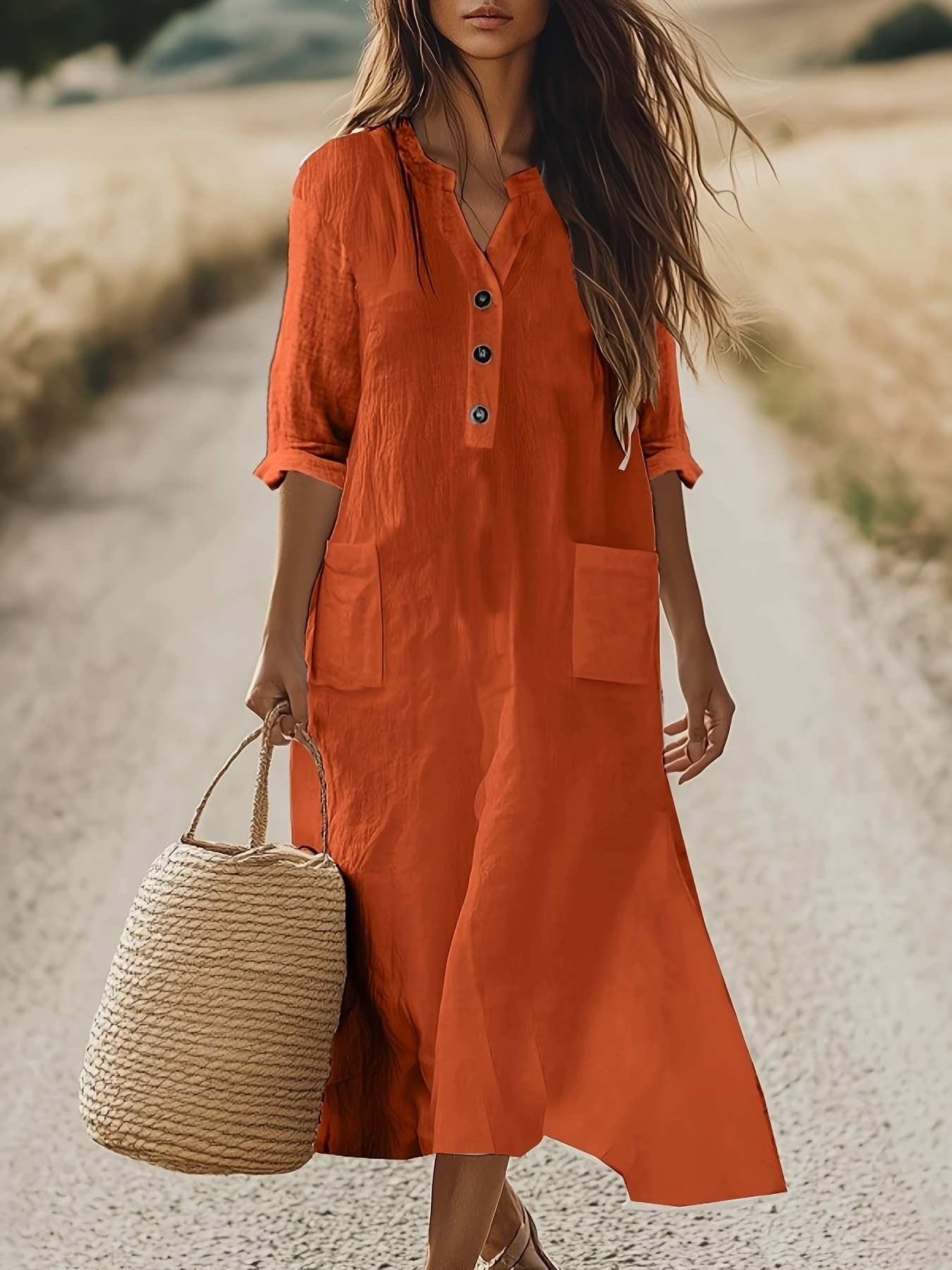 100 cotton dresses sold on Temu United States