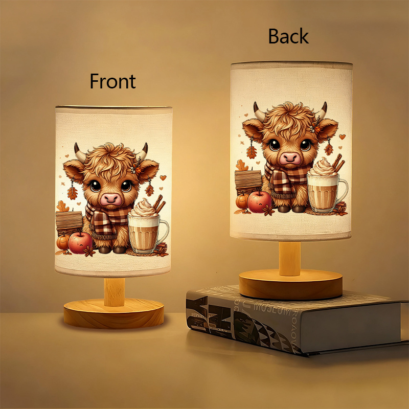 a modern usb powered linen lamp with a   and exquisite patterns   suitable as a bedside decoration and can   create ambiance   room and bedroom making it an   gift for   1