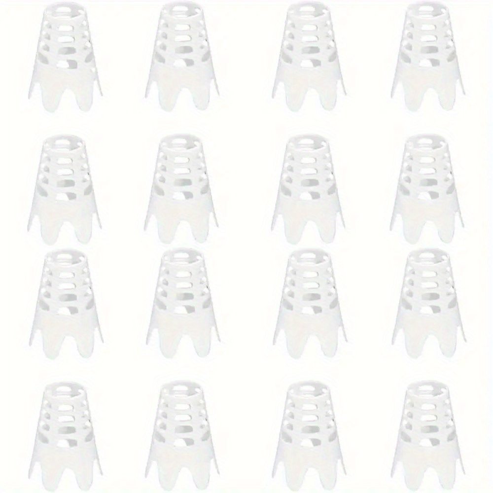 TEMU 16-pack Plastic Golf Ball Tees | , Pvc, Durable & Sturdy, For Indoor Golf Simulator, Practice Mats, And , Adjustable Height For Enhanced Golfing