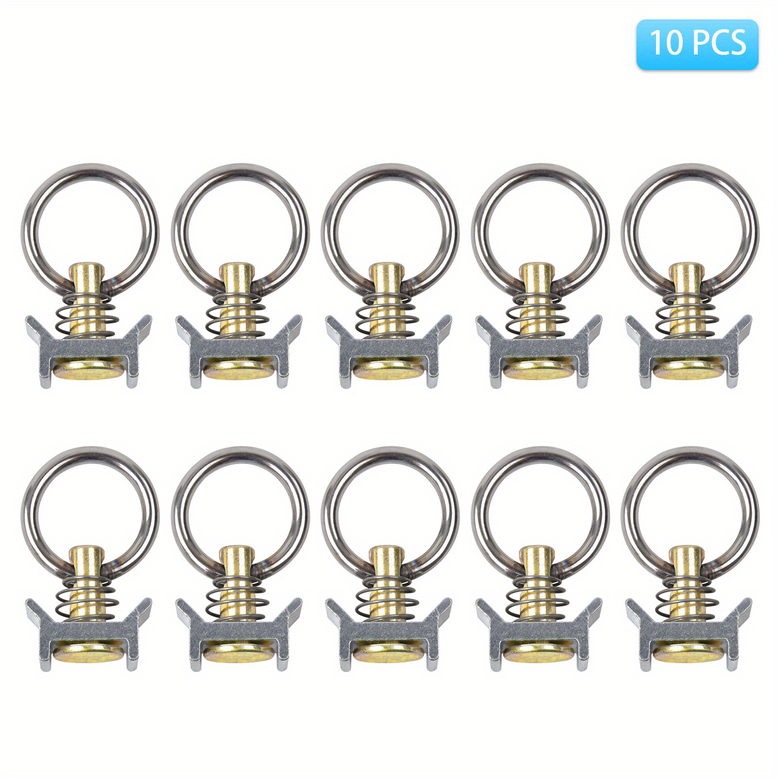 10/20pcs Of Individual Fittings For Airline Rail Lashing Eyes Designed For Securing Rail Systems
