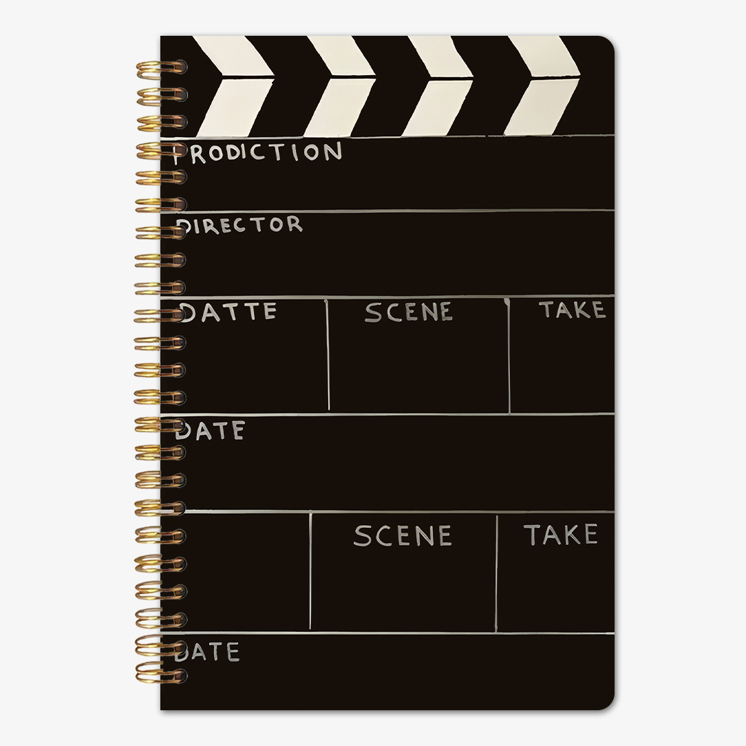 TEMU Carnet spirale de cinéma/Journal, idéal pour les journaux, les plans et la croissance personnelle, 5,5 x 8,3 pouces, 60 feuilles, parfait pour ,