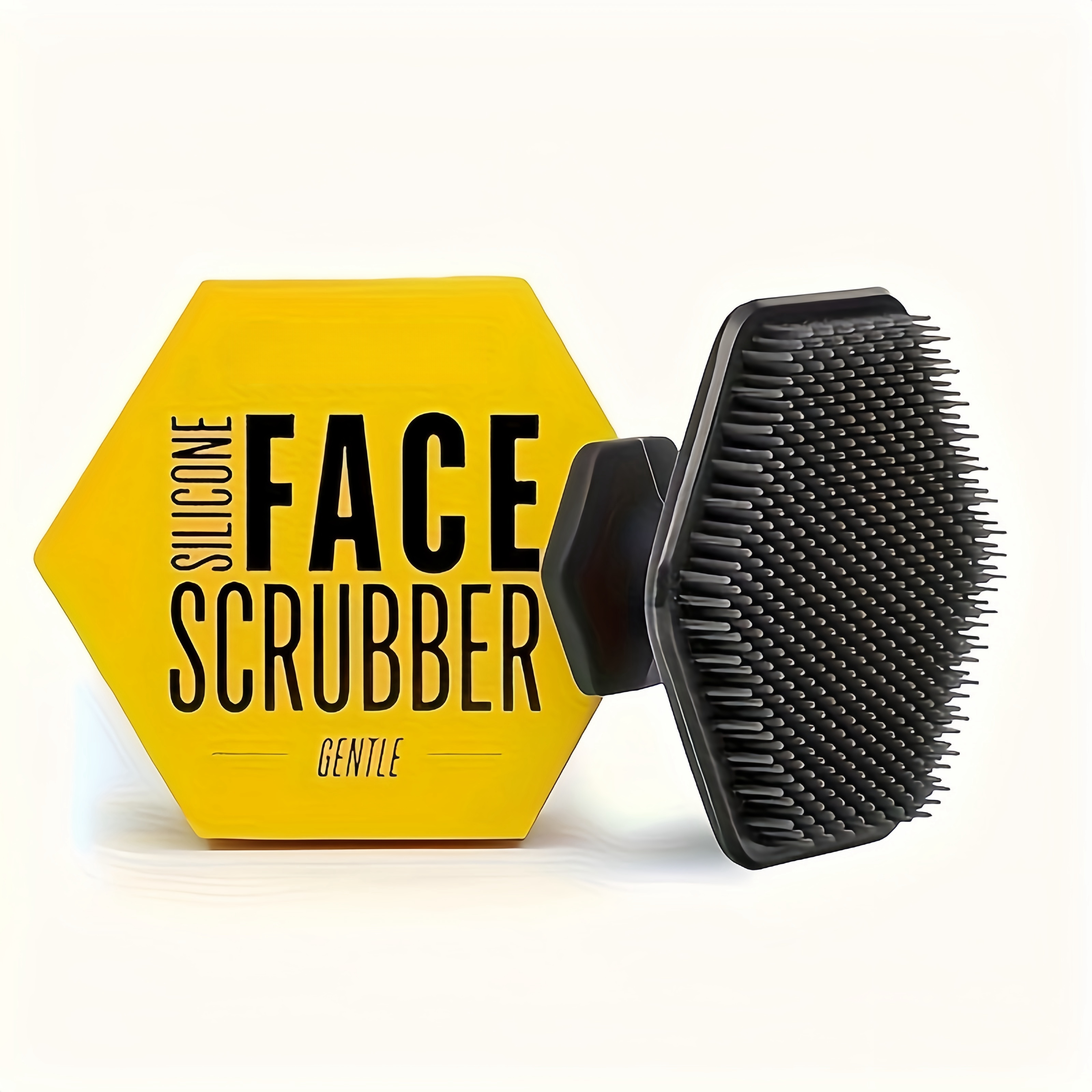 

Facial Scrubber - -free, Long- Exfoliating Cleanser & Massage Pad For Bathroom