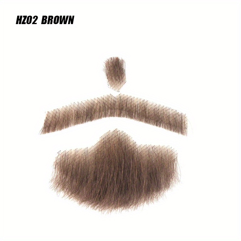 VONJUMA Set De 10 Bigotes Falsos Negros Para Hombre – 5 Estilos Diferentes, Reutilizables Y Cómodos, Ideales Para Halloween, Cosplay Y Fiestas Temáticas