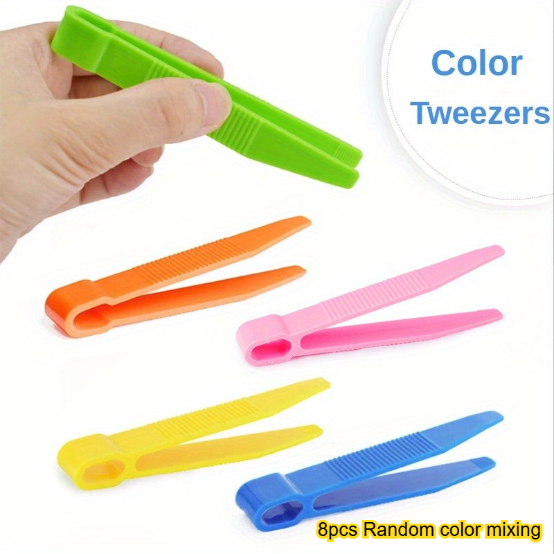 TEMU 8pcs , Sturdy And Durable, Ideal For Bead Projects, Science Experiments, And Office Proofreading Tasks (random )