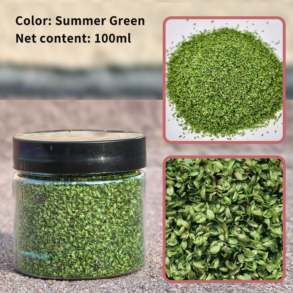 TEMU 100ml Model Simulation Leaves, Miniature Realistic Leaf Landscape Simulation Model Leaves, Scale 1/64 1/32 1/85 Ho N Z And Other Scales.