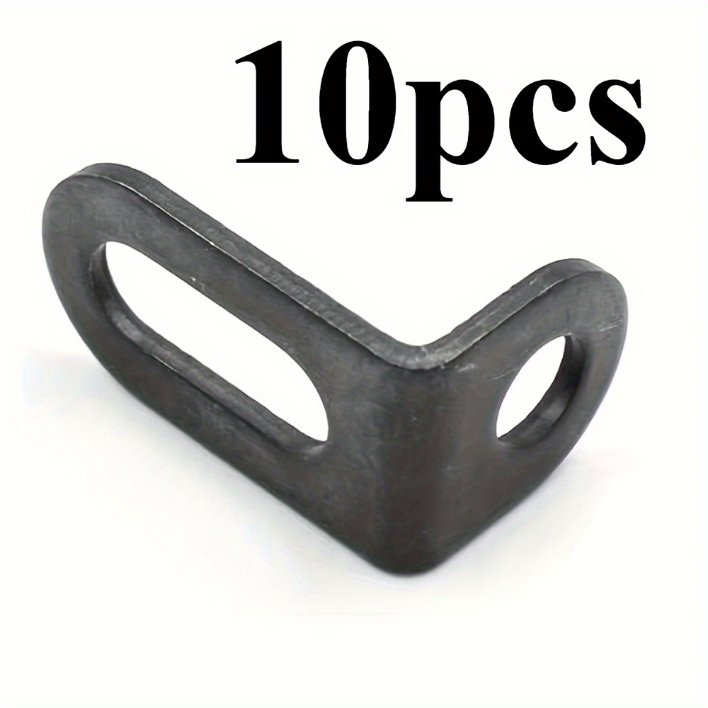 10pcs Adjustable Right Angle Bracket L-shaped Corner Guard Bracket 18x18x30mm/0.7 "x0.7" X1.2"