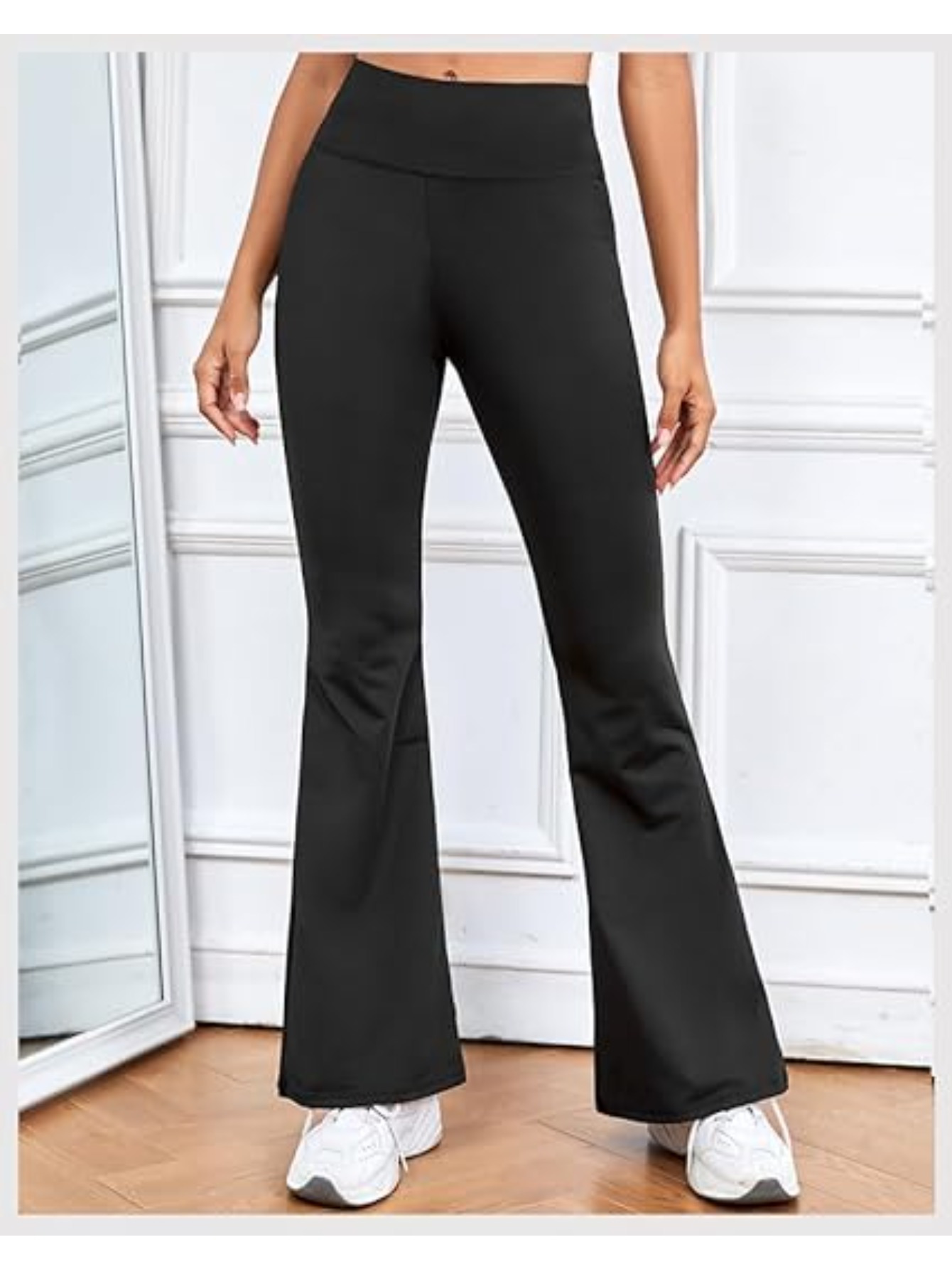 womens high waisted black flare leggings bootcut yoga pants Temu