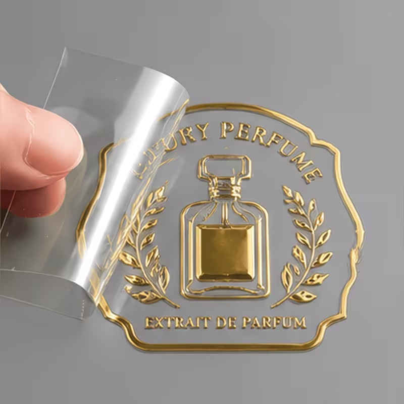 TEMU Custom 3d Crystal Transfer Stickers, Customization 's Original Photos, Personalizing , Slogan, And , Personalized Pod Golden Hot Foil , Custom