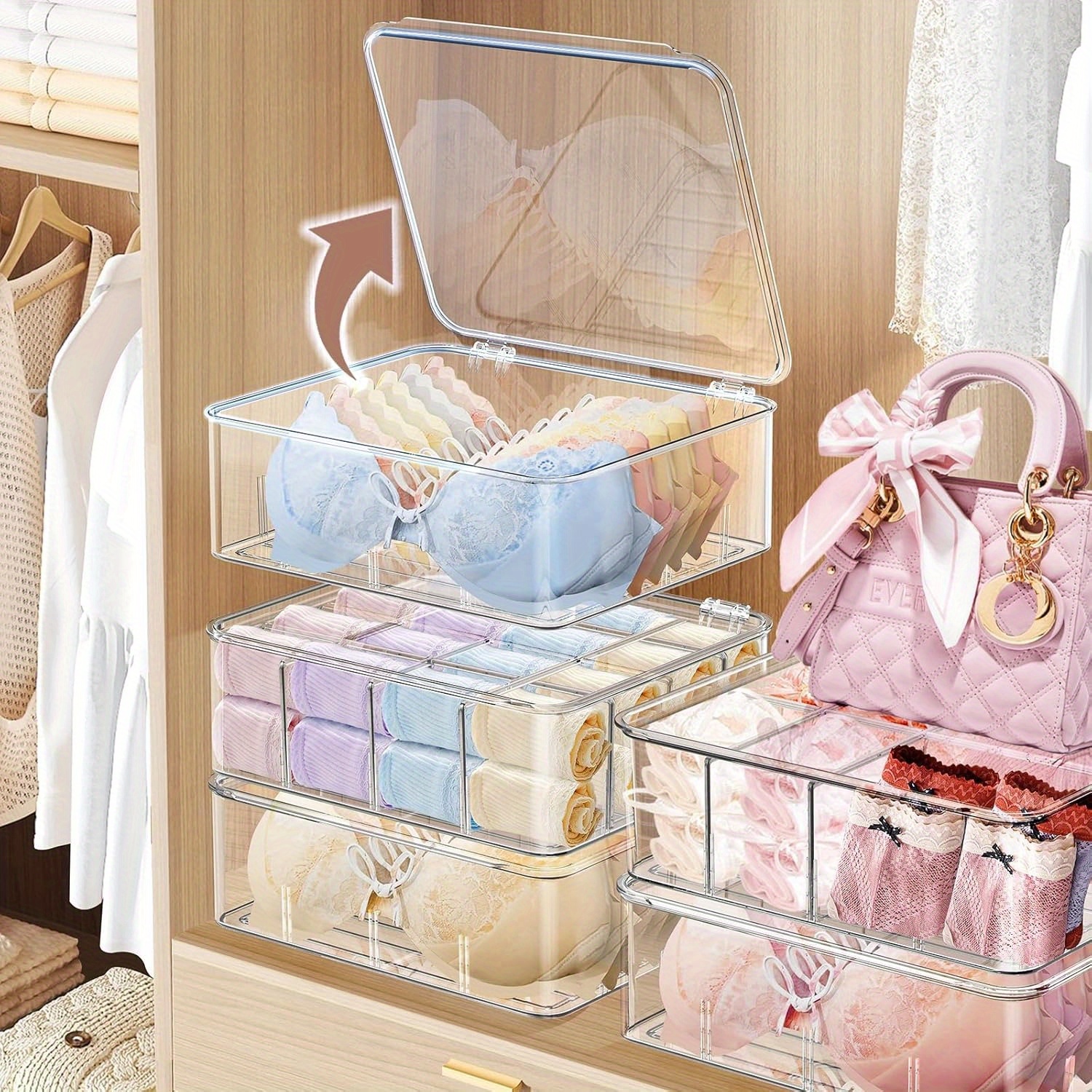 organizador cajones armario calcetines 16 compartimentos Temu Spain