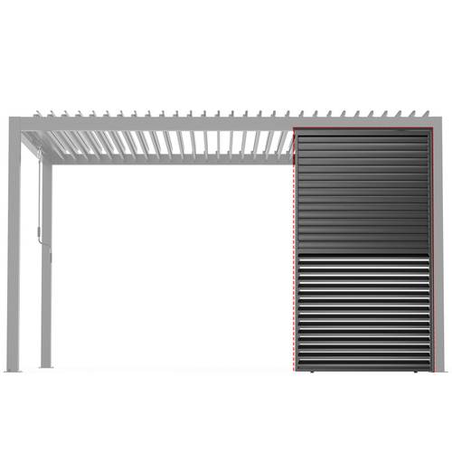 1 pack 9720 aluminum grille 1 3 of 13ft outdoor privacy screen with rust resistant powder coating no green plastic for pergola patio garden contemporary shade premium coating shade solution pergola owners