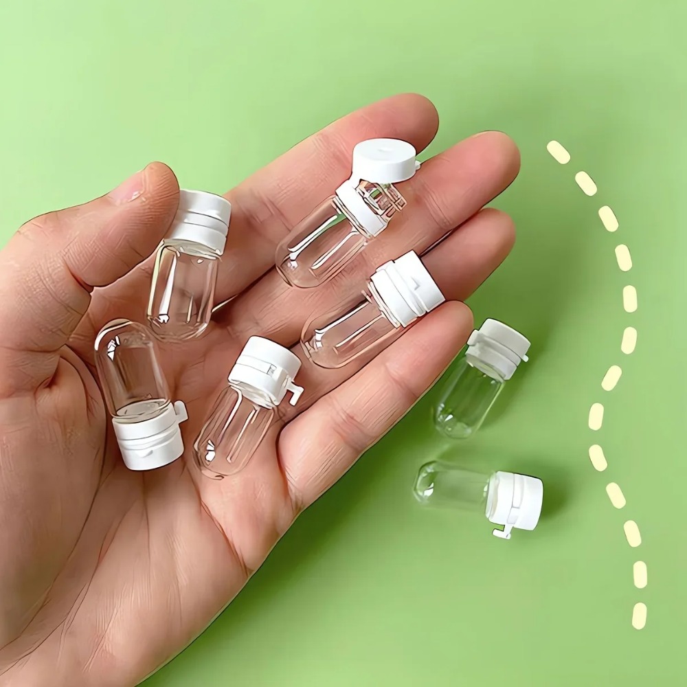 8pcs Transparent Leak-Proof Travel Sub-Bottles