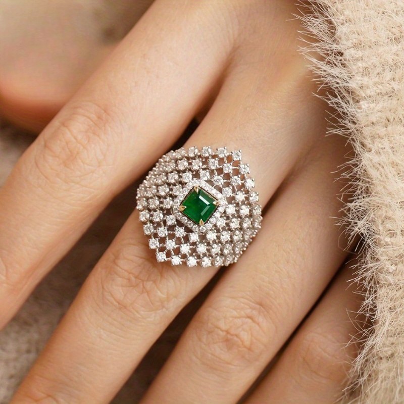 Stylish Silver S925 Tail Ring for Everyday Wear
