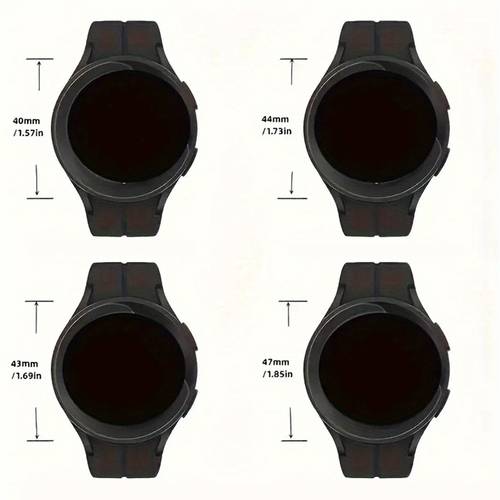 3er set displayschutzfolien für xiaomi watch s1, s1 active, , s2 (42mm und 46mm), s3, s4 (41mm und sport) und s5 classic, mit schwarzem rahmen