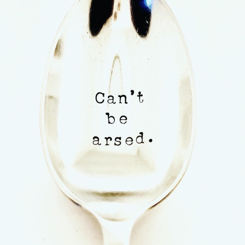 TEMU 1pc Cannot Be Humorous Spoon, Stainless Steel