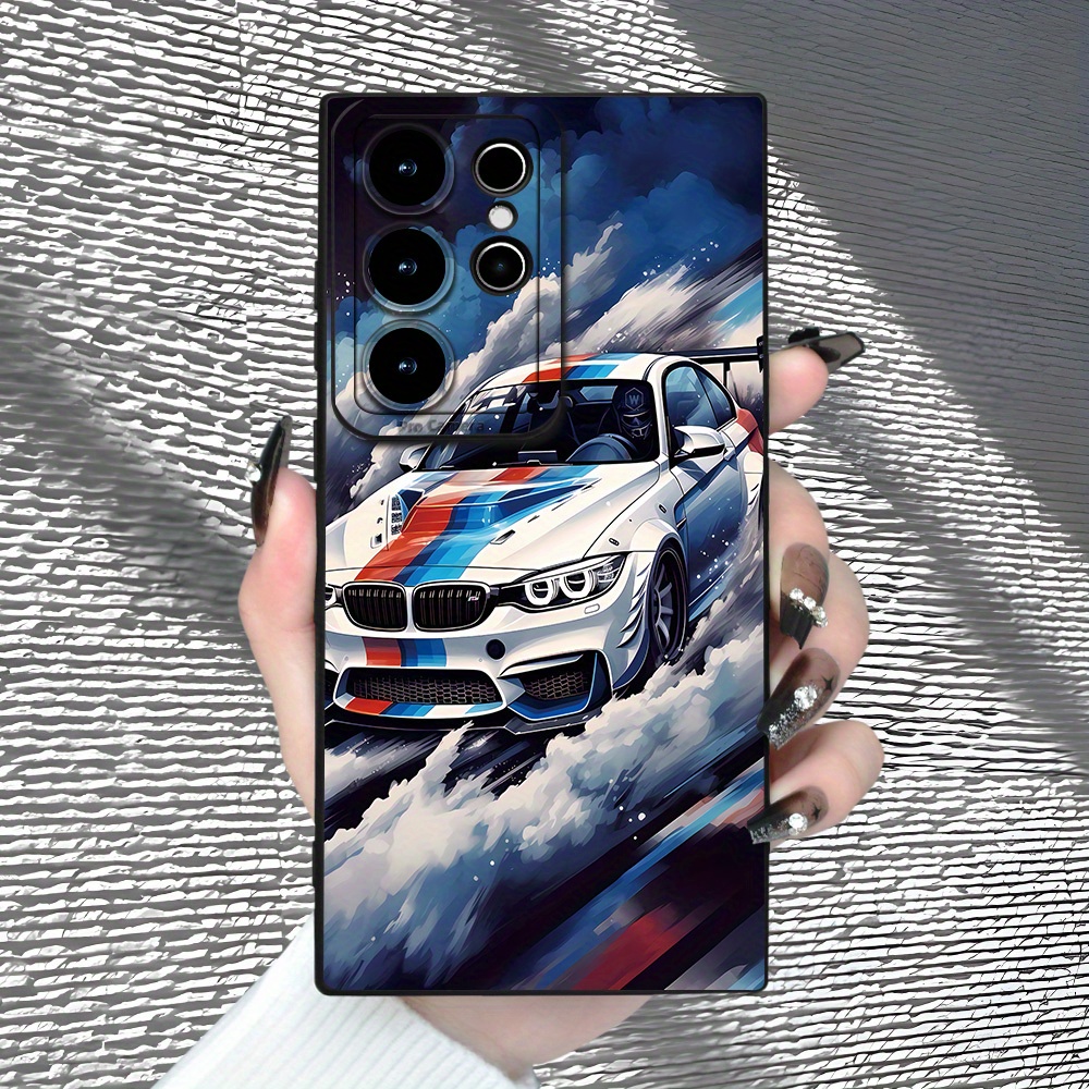 

Snowy Sports Car Pattern Mobile Phone Case Suitable For A05/a05s/a14/a15/a25/a32/a34/a52/a53/a54/s20/s21/s23/s23+ Fe Ultrl 4g 5g Series Full Protection Mobile Phone Case