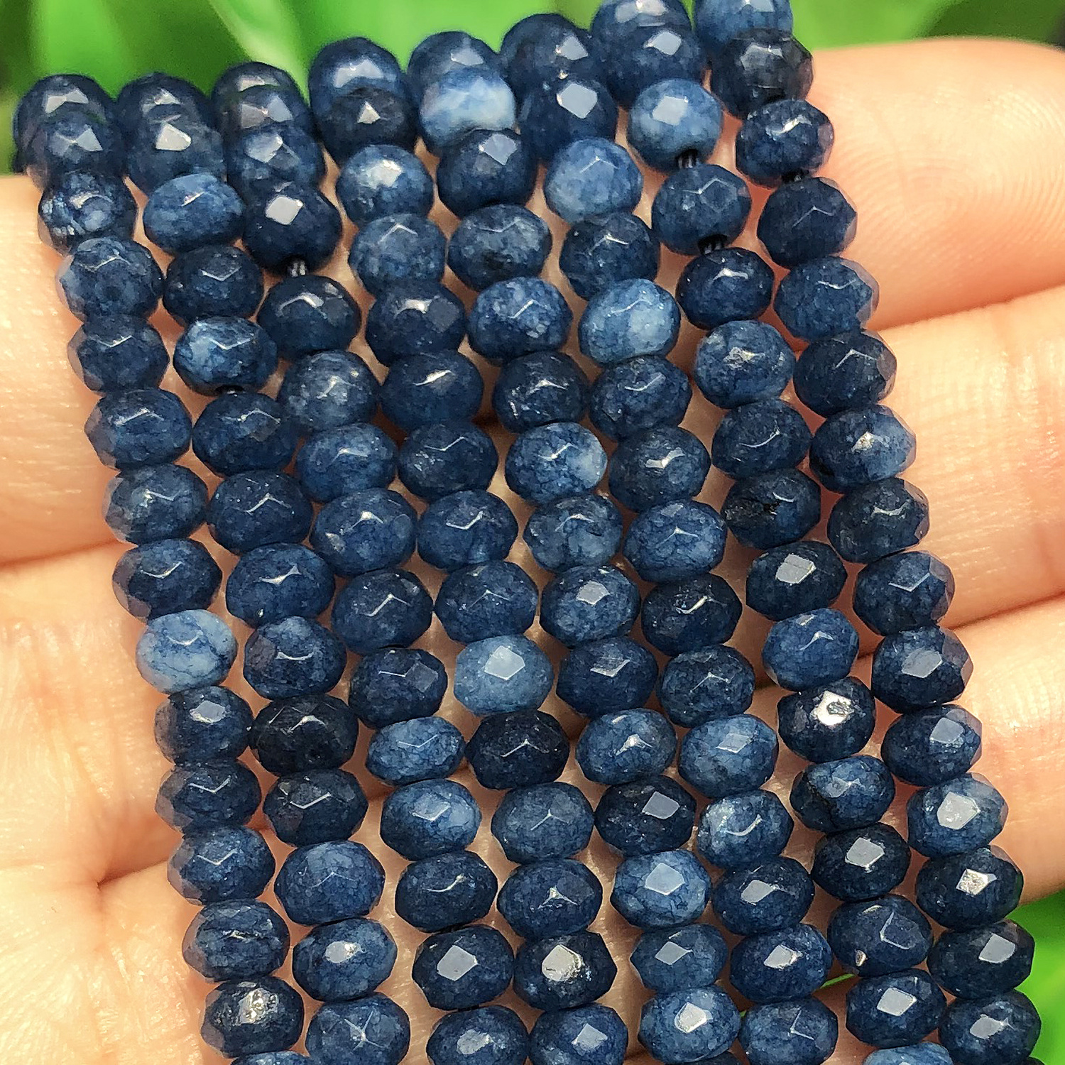 3x5mm aaa natural stone dark blue chalcedony Temu Denmark