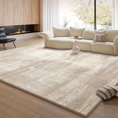 soft and luxurious this non slip washable rectangular rug features beige and making it decorating your living room bedroom or office it in different sizes and has a with a polyester base