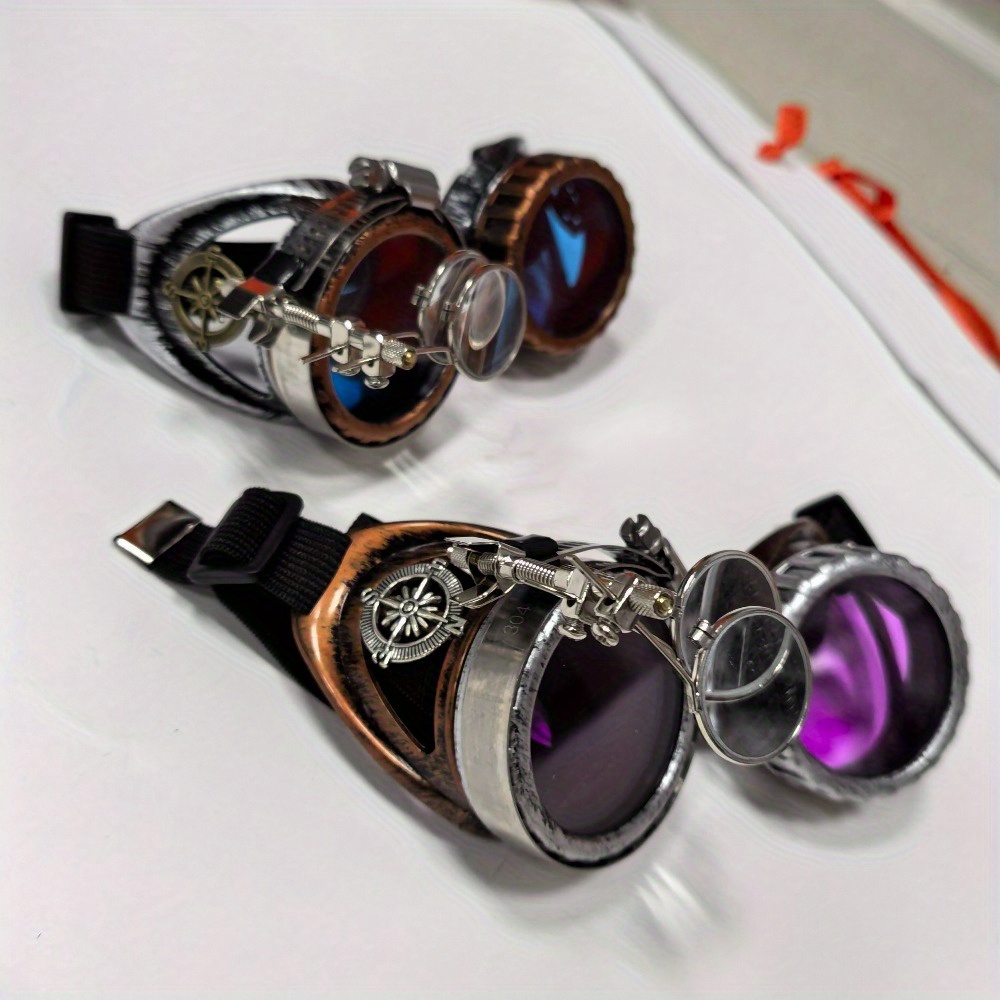 Lelinta Spiked Steampunk Goggles Welding Steampunk Bhutan