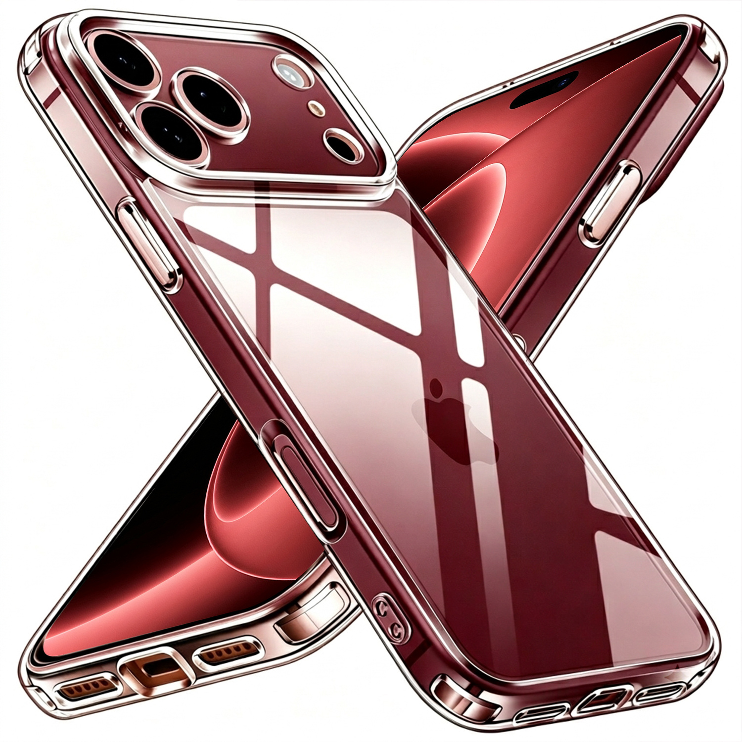 TEMU Phone Case - Anti-yellowing Case Suitable For Iphone 18 Pro Max For Iphone 18 Phone Case Transparent Slim Anti-scratch Hard Pc Back Suitable For