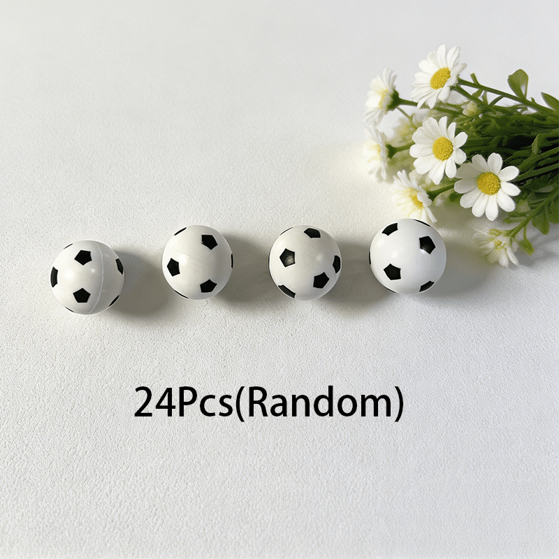 TEMU 24pcs Plastic Ball. Classroom Prizes, Birthday Event Party, Christmas, Halloween, Children's Day Gifts, Toys, Children's , Summer Outdoor Toys,