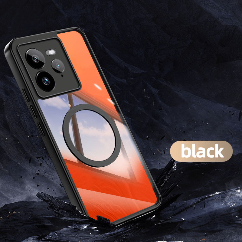 TEMU Custodia per Telefono: Compatibile con Realme Pro 5G, Custodia Antishock con Magnetica, Cover in Acrilico