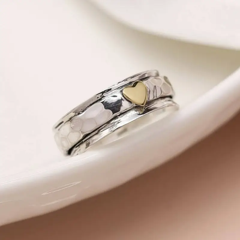 of fashionable simple and exquisite womens ring rotatable very suitable for parties banquets valentines day christmas and birthdays anniversary wear Product details 3