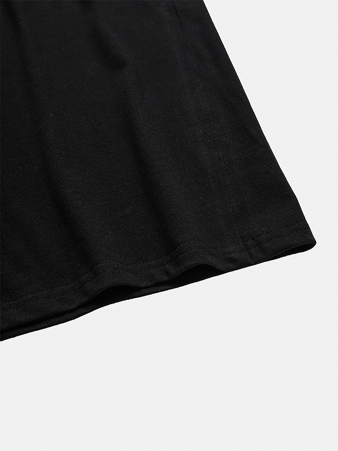 Illustration Style Cocktail Aperol Letter Print T-Shirt, Loose Casual Round Neck Top for Women.