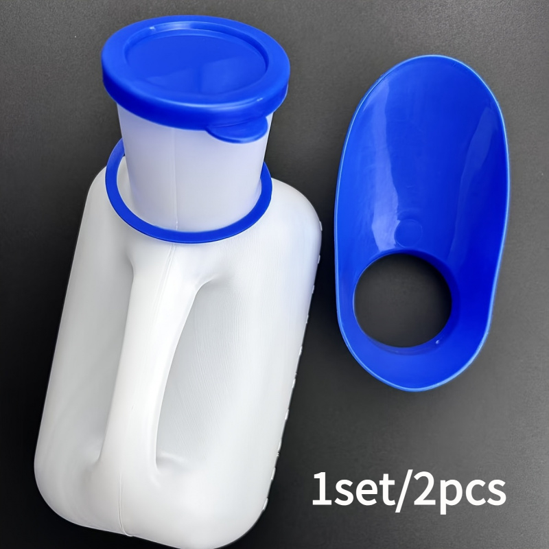 TEMU Portable Foldable Emergency Car Toilet, Pe Material, Unisex, For Outdoor Camping, Traffic , Long-distance Travel, And Fishing, A Convenient For
