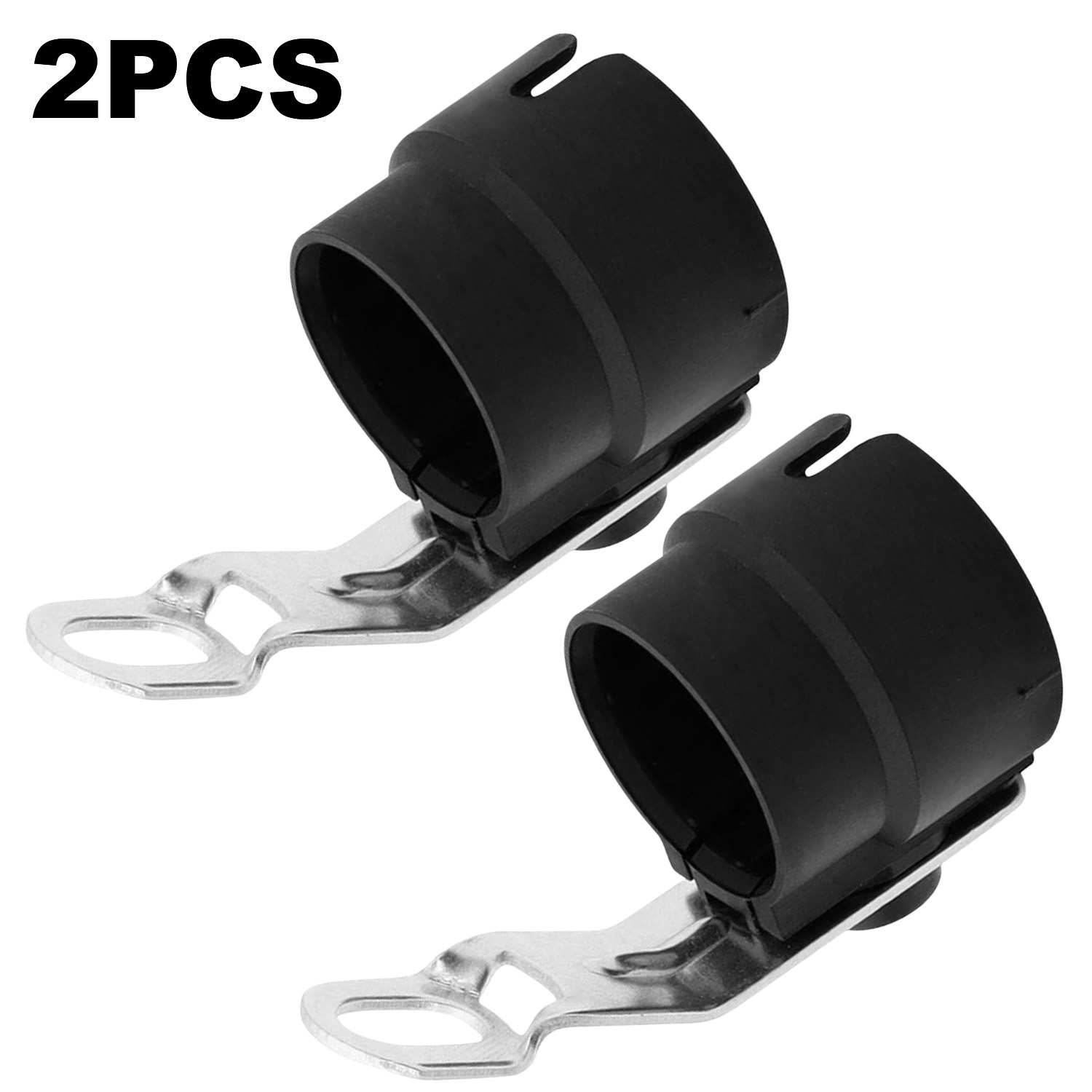TEMU Set Of -13 Pin Trailer Connector Brackets With A Tow Bar Plug Mount, Designed To Be Waterproof And Made From Sturdy Plastic. Suitable For Front
