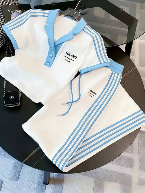 unisex two piece set shirt and pants suit pattern summer essential in multiple colors