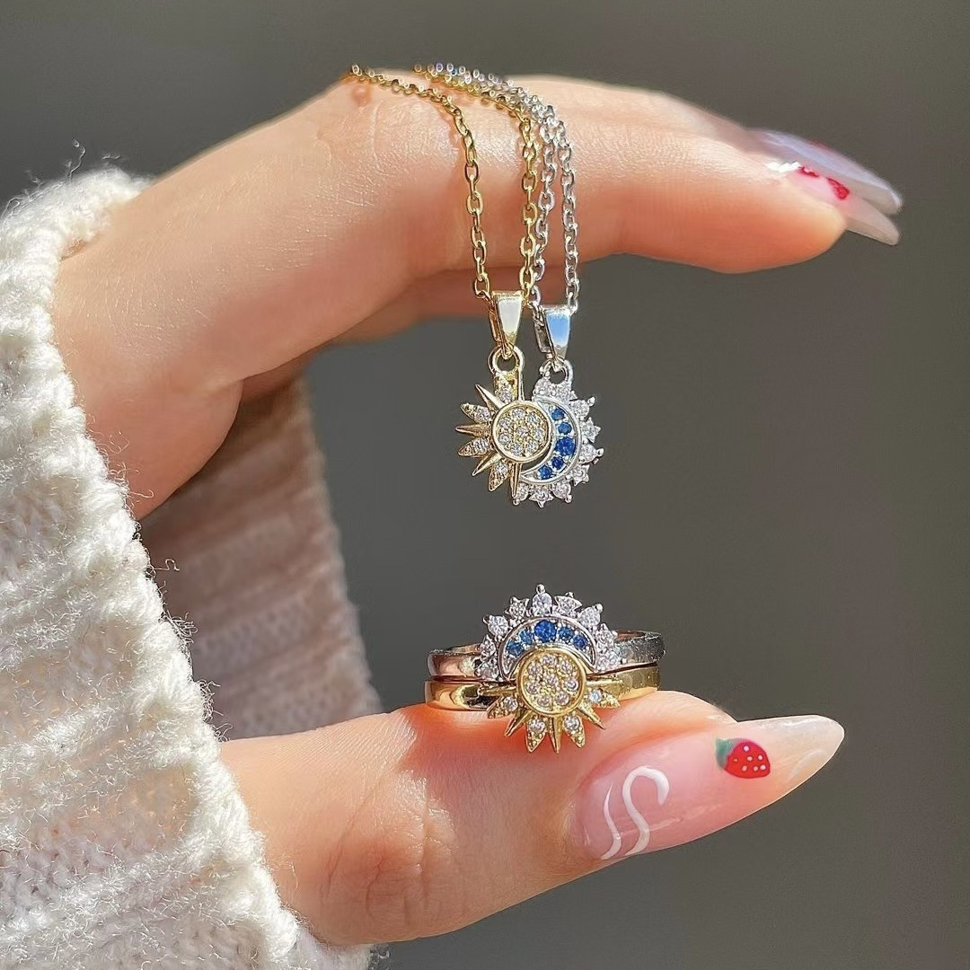 

Jewelry Set, Copper And Necklace Synthetic Zirconia, Pendant Set, For Men And Women, No Ear , For , Parties, 's Day - All Compatible