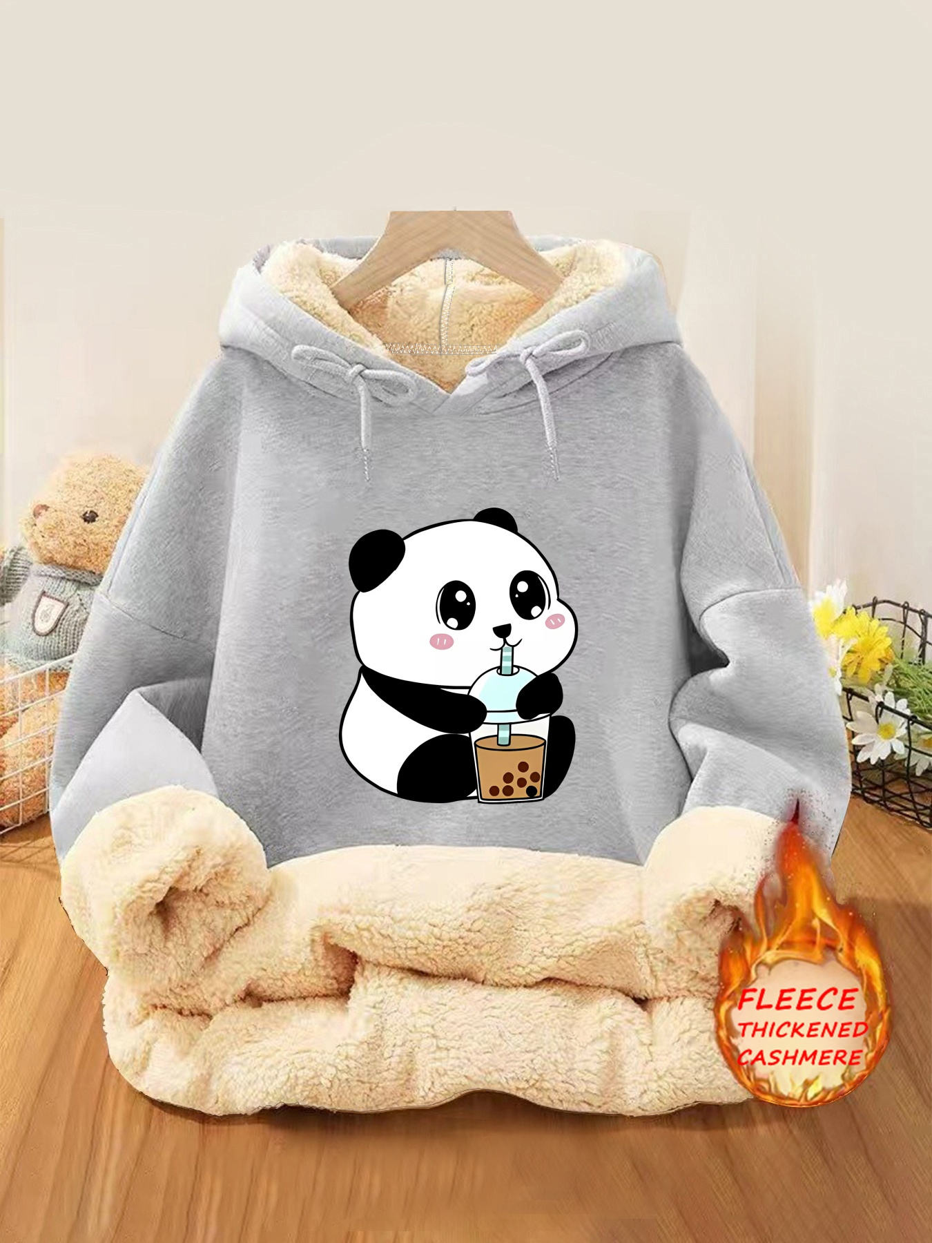 Bear Panda Sweater Women's Women's Bears Crossing Vintage