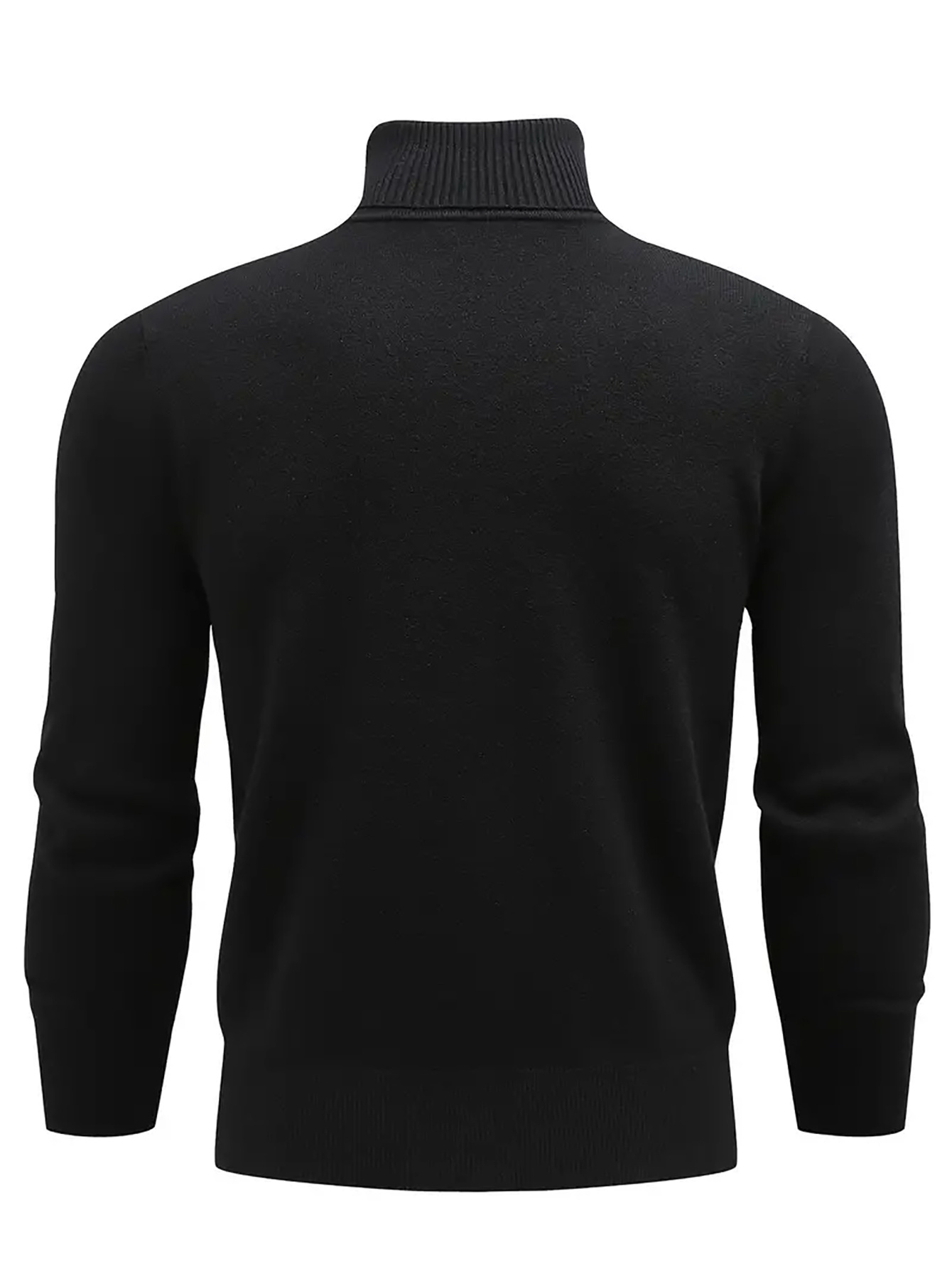 Turtleneck Sweater Mens Thermal Jumpers OBM *'s Casual Solid Color