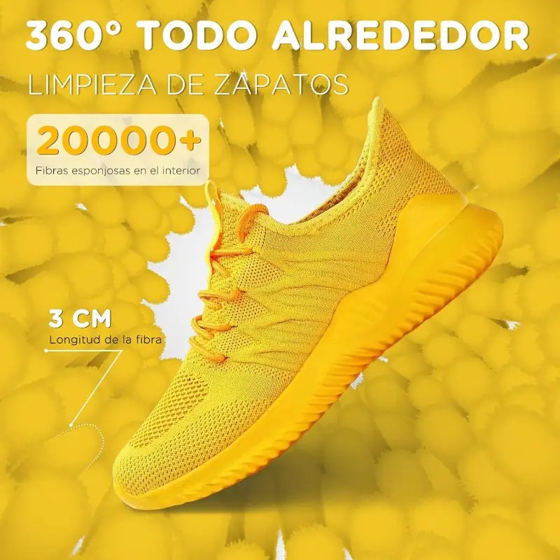 1 pezzo Borsa per lavare le scarpe a 360°, durevole, adatta per tutti i