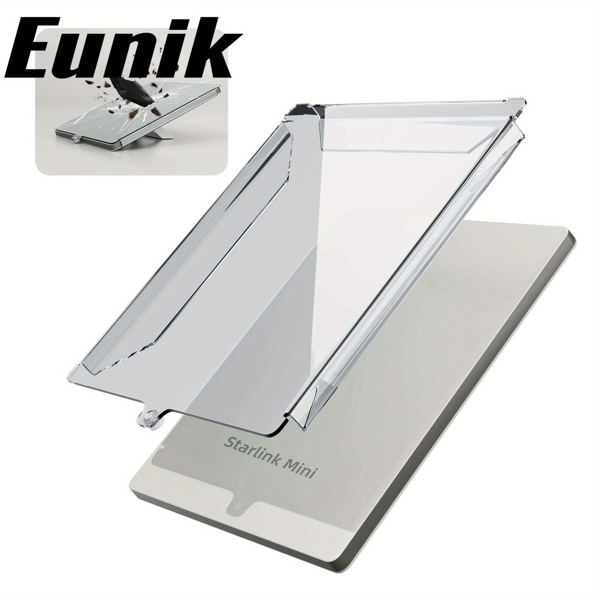 Coque de Protection pour Plaque Mini Starlink et Couverture de Sécurité, Résistante aux Chocs contre les Grêlons et les Pierres