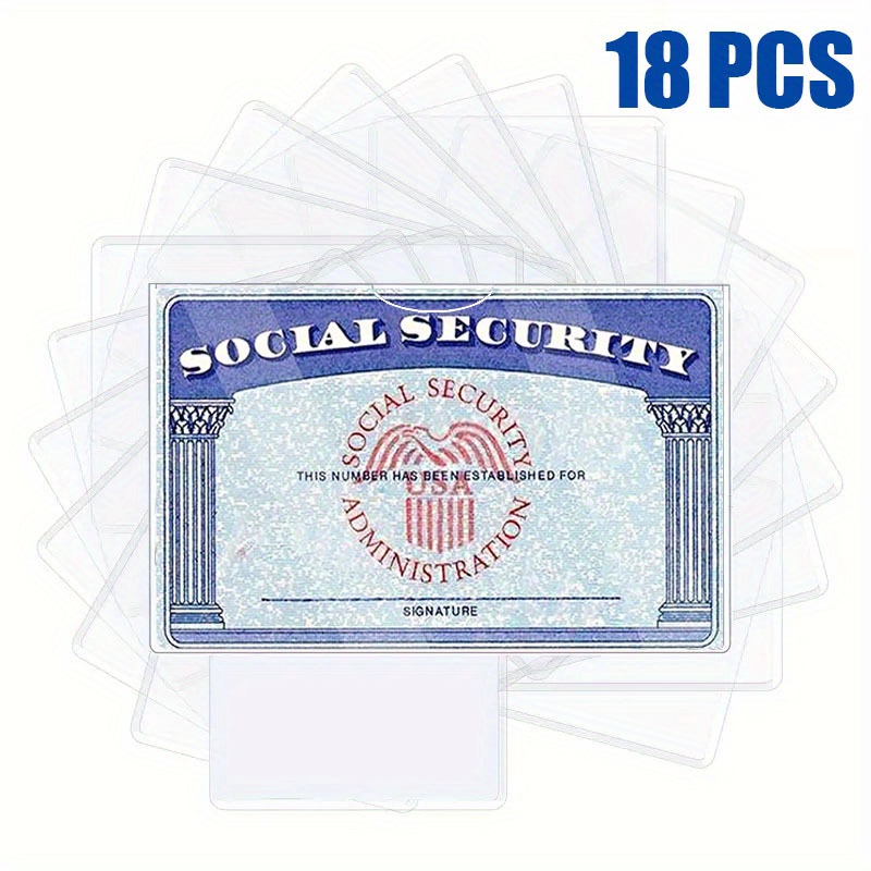 medicare card holder protector sleeves Sealed & Slabbed: Premium Pull Tab Penny Sleeves: 100pc main image 0
