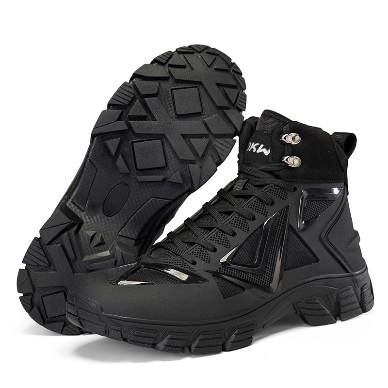 TEMU 's Professional Hiking Boots, Wear-resistant, Non-slip, Comfortable Boots, Suitable For Hiking And Outdoor Activities, Climbing Boots, Hunting,