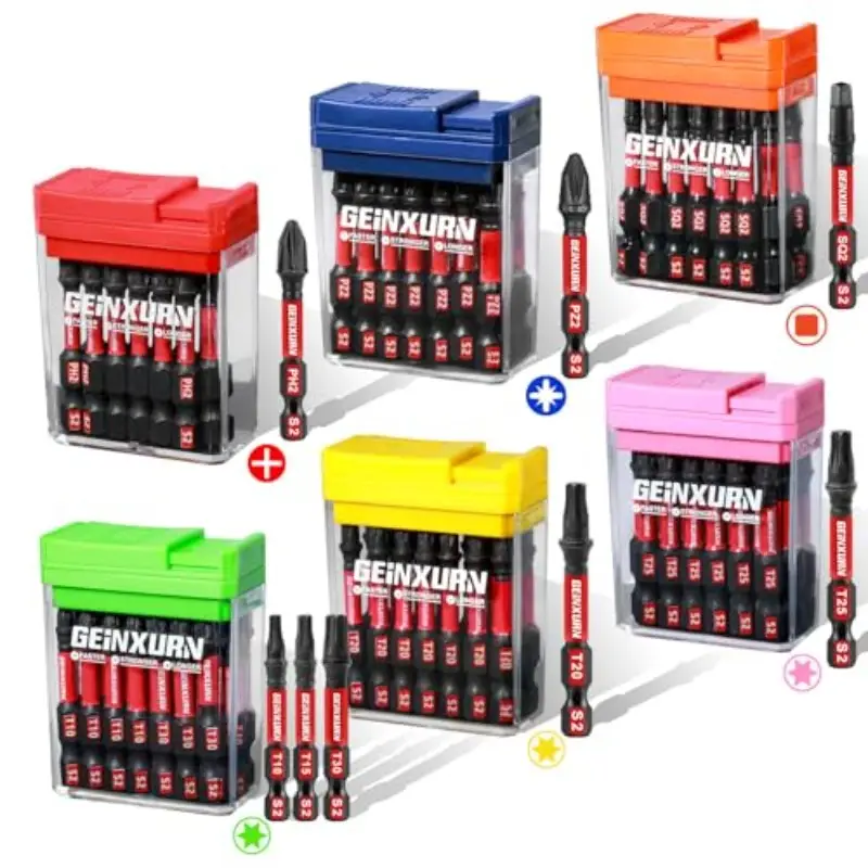 90pcs heavy-duty impact screwdriver set with magnetic tips - impact-resistant case, ph2, pz2, sq2, t10, t15, t20, t25, t30, s2 bits - for professional & diy projects - organized storage box (no power required) - ideal for electricians, , mechanics, , screwdriver set magnetic, electric screwdriver set, screwdriver all in one, flat screwdriver, mini screwdriver set, professional toolkit, mechanic tools, compact , sturdy construction, steel bits, detailing Product details 0