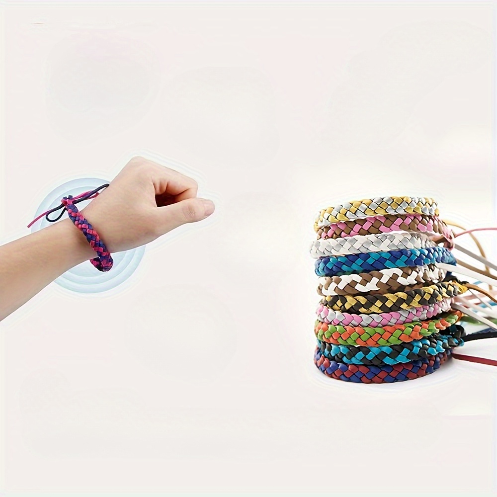 5pc Boho Woven Bracelet Set Colorful Bands Intricate Patterns Summer Festivals