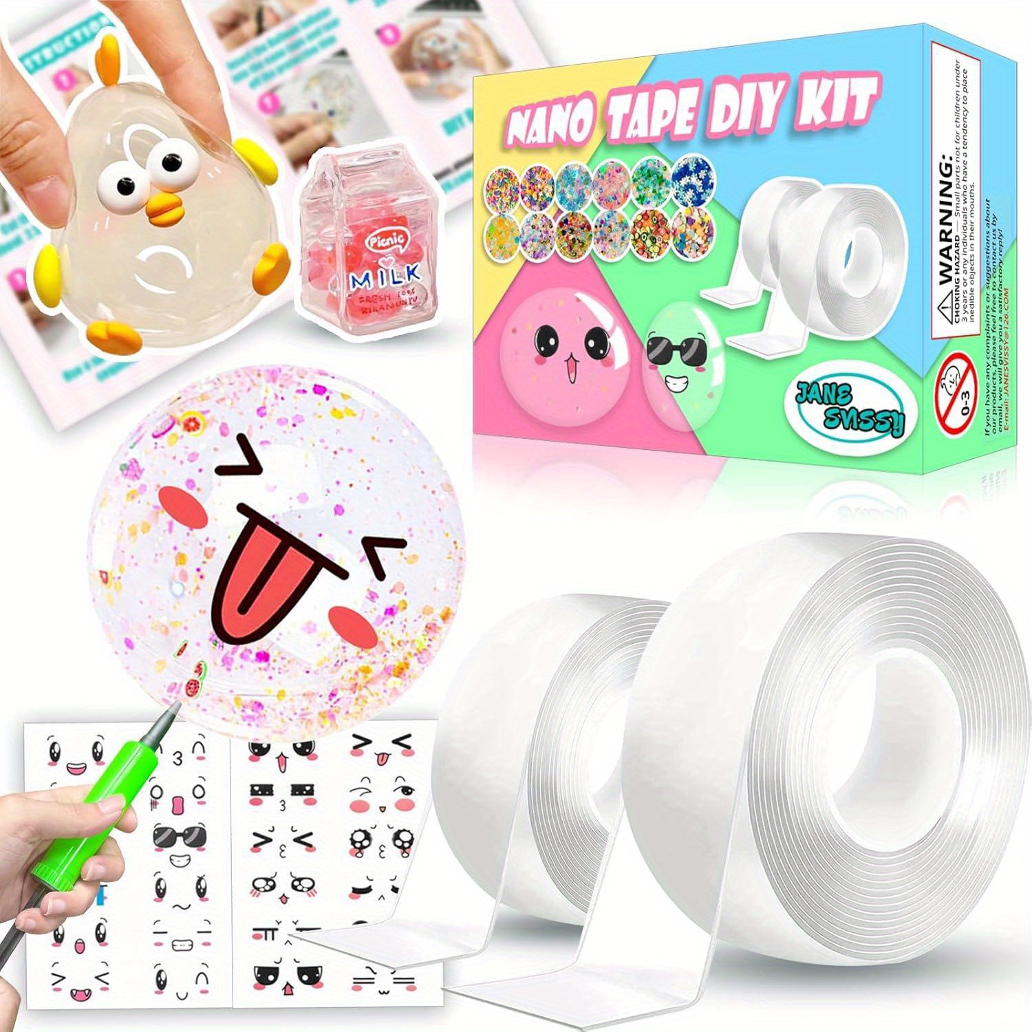 How to make bubbles use nano tape