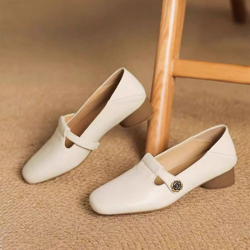 leather shoes for women sold on Temu United States