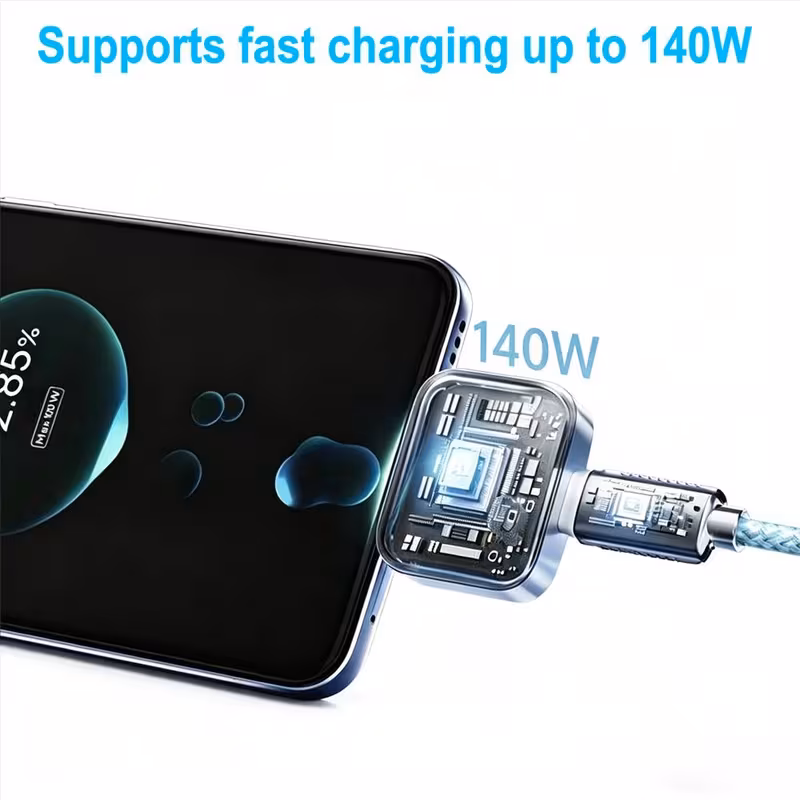 1pc universal auto disconnect charger adapter type c fast charging separator with full charge for night charging Product details 6