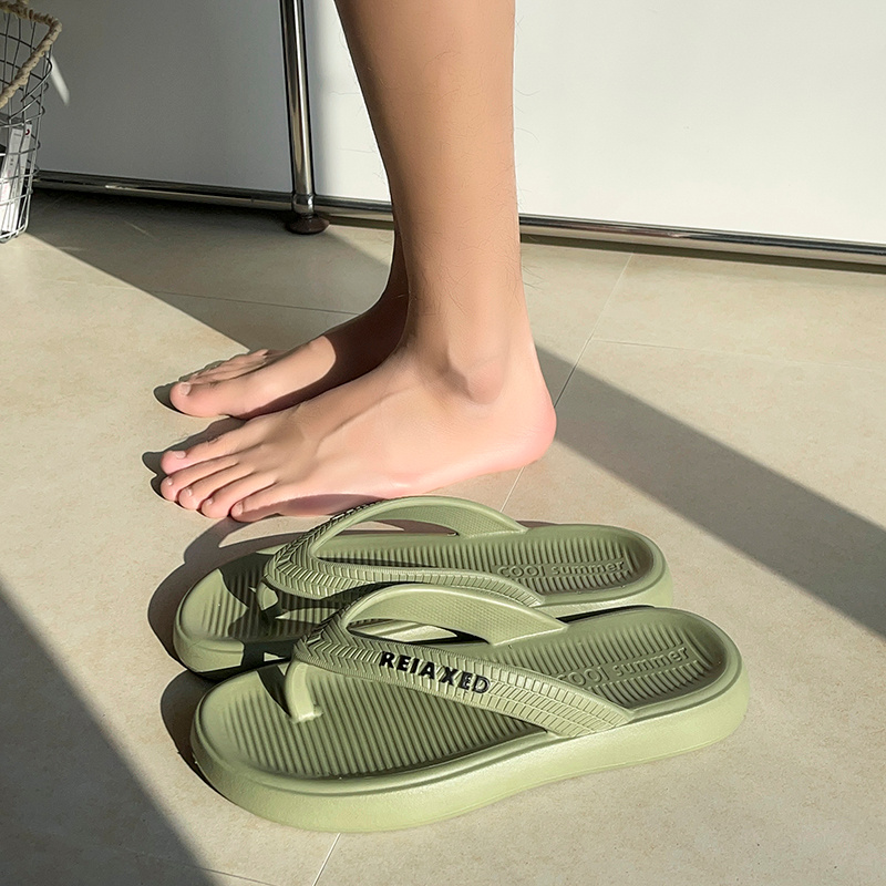 TEMU 3color Eva Simple Casual Slippers For Men And Women, Suitable For Home, Indoor, Bathroom, Shower, Non-slip, Thick Sole,couple's Outdoor
