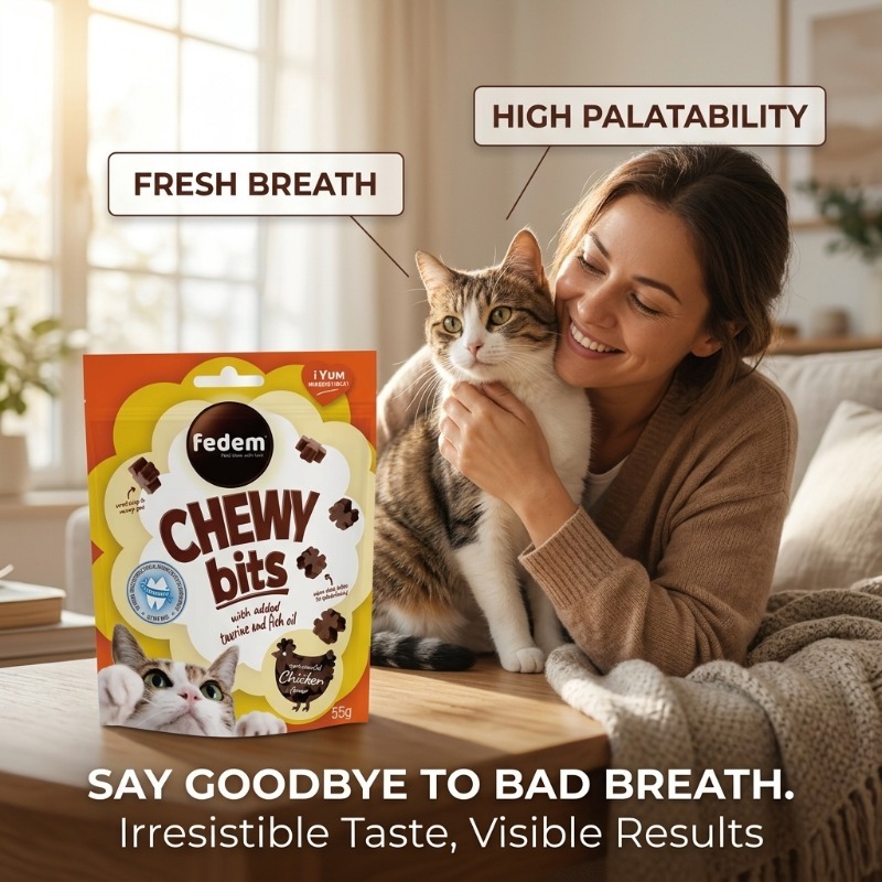   cat teeth cleaning massage chew block universal for cats and dogs nutritious formula fresh teeth cleaning   gift for     interactive rewards Product details 4