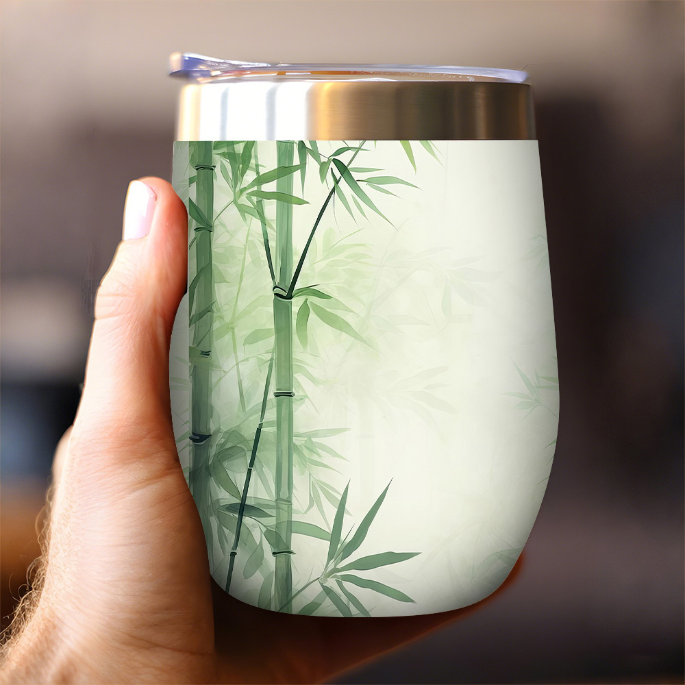 bamboo mug with lid - Mauritius