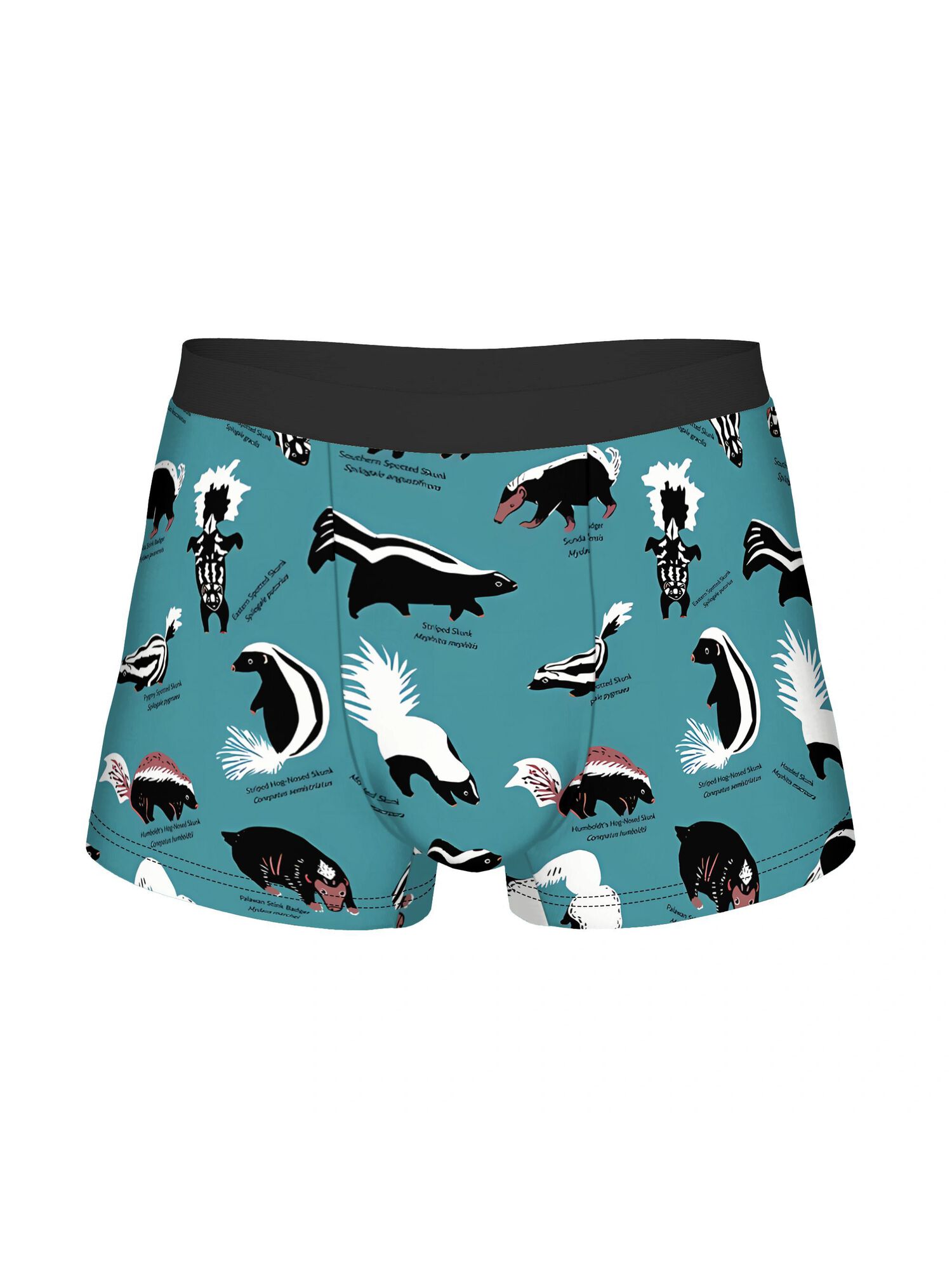   of the world   of family mephitidae underwear polyester underpants fashion printed asian size